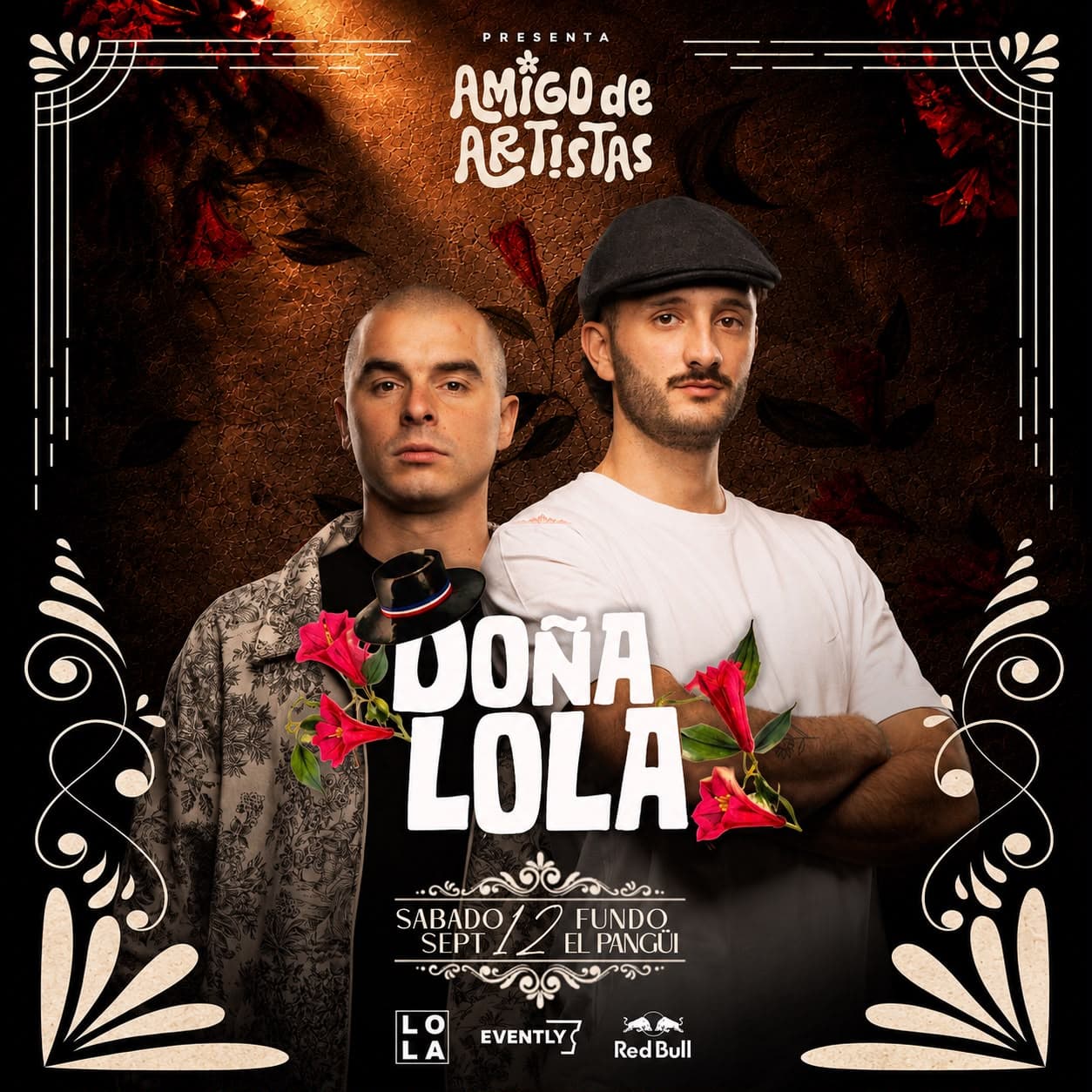 Doña LOLA presenta AMIGO DE ARTISTAS 🌻🇨🇱 image}